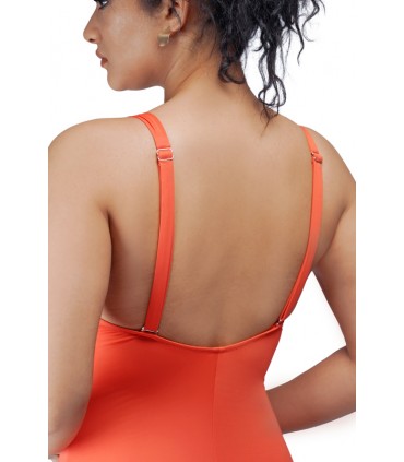 Maillot Push up -bonnet C+D - corail -