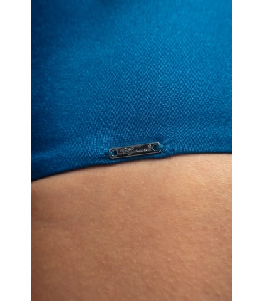 Maillot Push up -bonnet C- bleu fondale