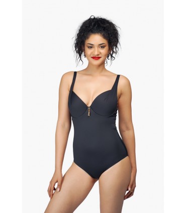 Maillot Push up -bonnet B  -noir-