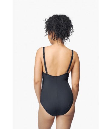 Maillot Push up -bonnet C+D -noir-