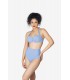 bikini bandeau - bleu violet -