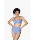 bikini bandeau - bleu violet -