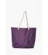 sac de plage - avec plis -violet-