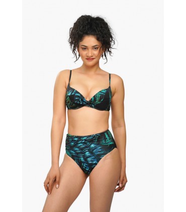 bikini push up double rembourrage - drak tropical-