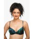 bikini push up double rembourrage - drak tropical-