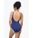 maillot drapé - bleu spot -