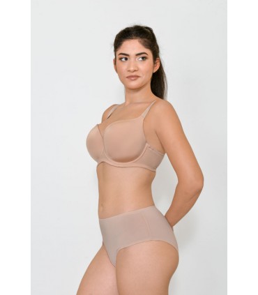 Slip taille haute large sans couture - SKIN -