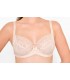 soutien-gorge  emboîtant avec armature- rose poudré