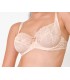 soutien-gorge  emboîtant avec armature- rose poudré