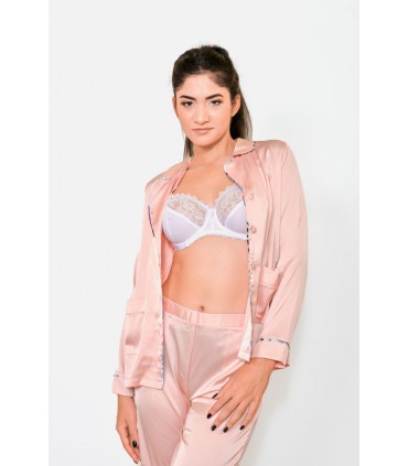 soutien-gorge emboîtant avec armature - blanc-