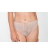 Slip taille basse - rose poudré - dentelle -