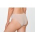 Slip taille basse - rose poudré - dentelle -