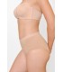 slip taille haute large avec galon - coton bio -