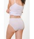 slip taille haute large avec galon - coton bio -