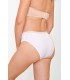slip taille basse avec galon - coton bio -
