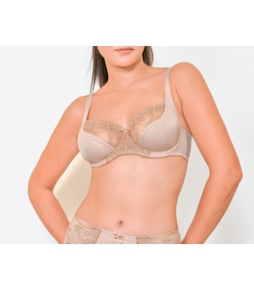 soutien-gorge emboîtant avec armature - blanc-