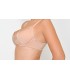 Soutien push up - coupe décolleté - skin -
