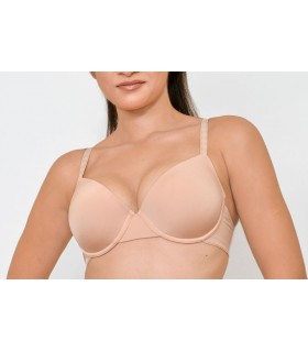 Soutien push up - coupe décolleté - skin -