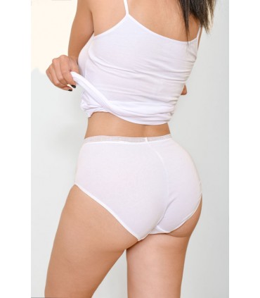 caraco col V - coton bio -