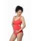 Maillot femme enceinte - corail -