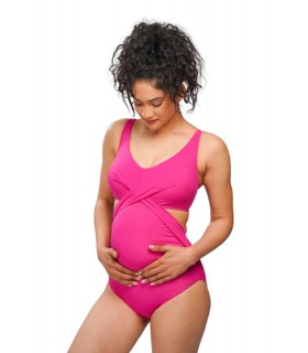 Maillot femme enceinte - rose -