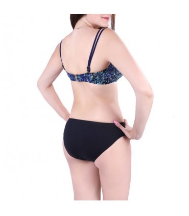 Soutien big -up  - Imprimé - Bleu Mer