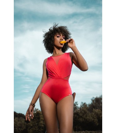 Maillot avec tulle - rose -