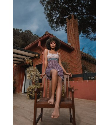 robe maillot petit points