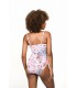 Maillot cari - piquet florale -