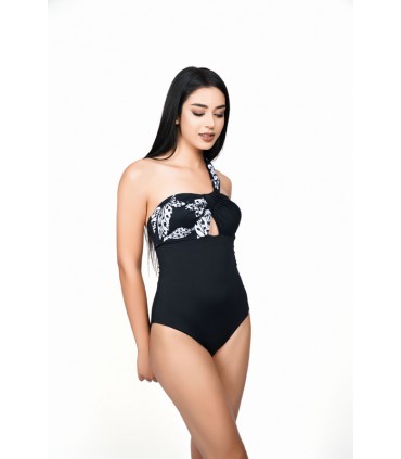 Maillot je m'en fou - Noir -