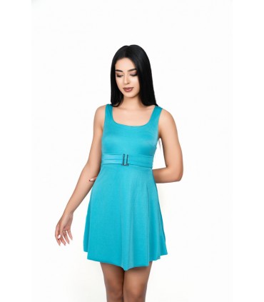 robe maillot adella - col carré -