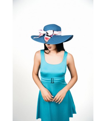 robe maillot adella - col carré -