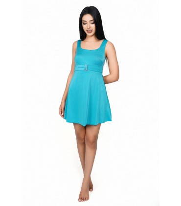 Robe maillot adella - col carré -