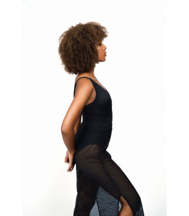 Jupe - dentelle - NOIR