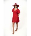 robe de plage - rouge -