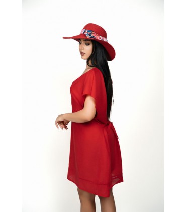 robe de plage - rouge -