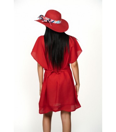 robe de plage - rouge -