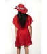 robe de plage - rouge -