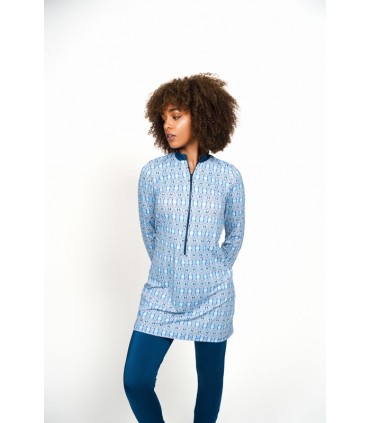 Maillot femme voilée avec Zip