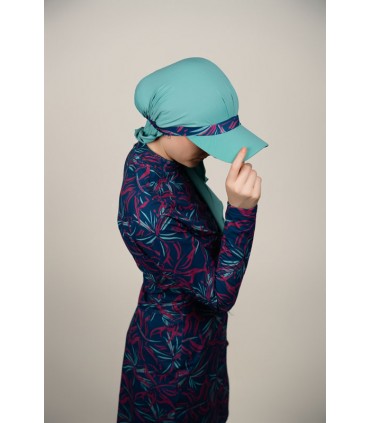 Robe maillot avec œillet -terme - pantallon imprimé