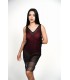 ROBE DE PLAGE EN DENTELLE - noir -
