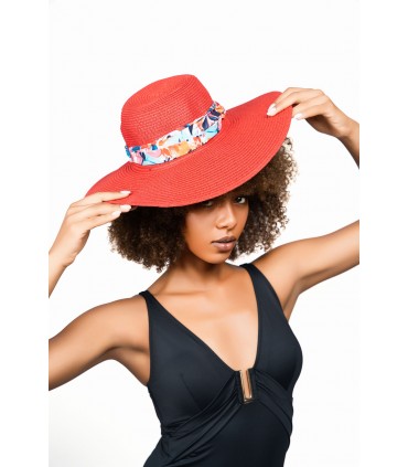 Chapeau rouge- serre téte - abstract