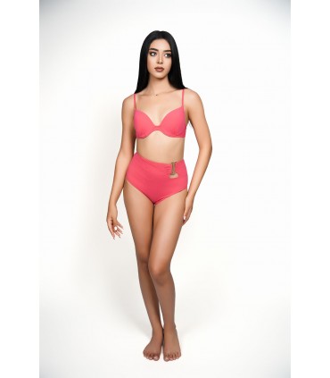 Bikini push up - rose -