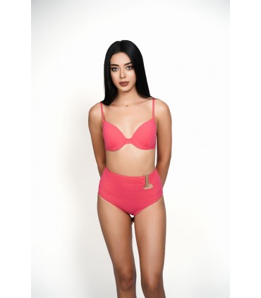 Bikini push up - rose -