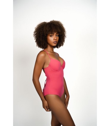 MAILLOT DOUBLE REMBOURRAGE - LACET AU DOS -