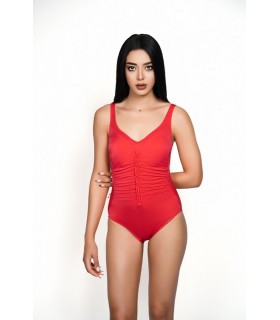 MAILLOT FORTE POITRINE - rose -