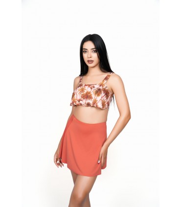 jupette cloche taille haute