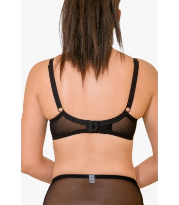 Slip dentelle - Noir -