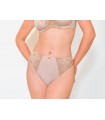 Slip dentelle - beige -