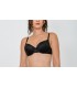 Soutien push-up - dentelle noir -